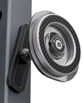 BLAUBECK Carbon Fiber Magnetic Gym Phone Holder with N52 base + 17xN54 MagSafe array — main product photo
