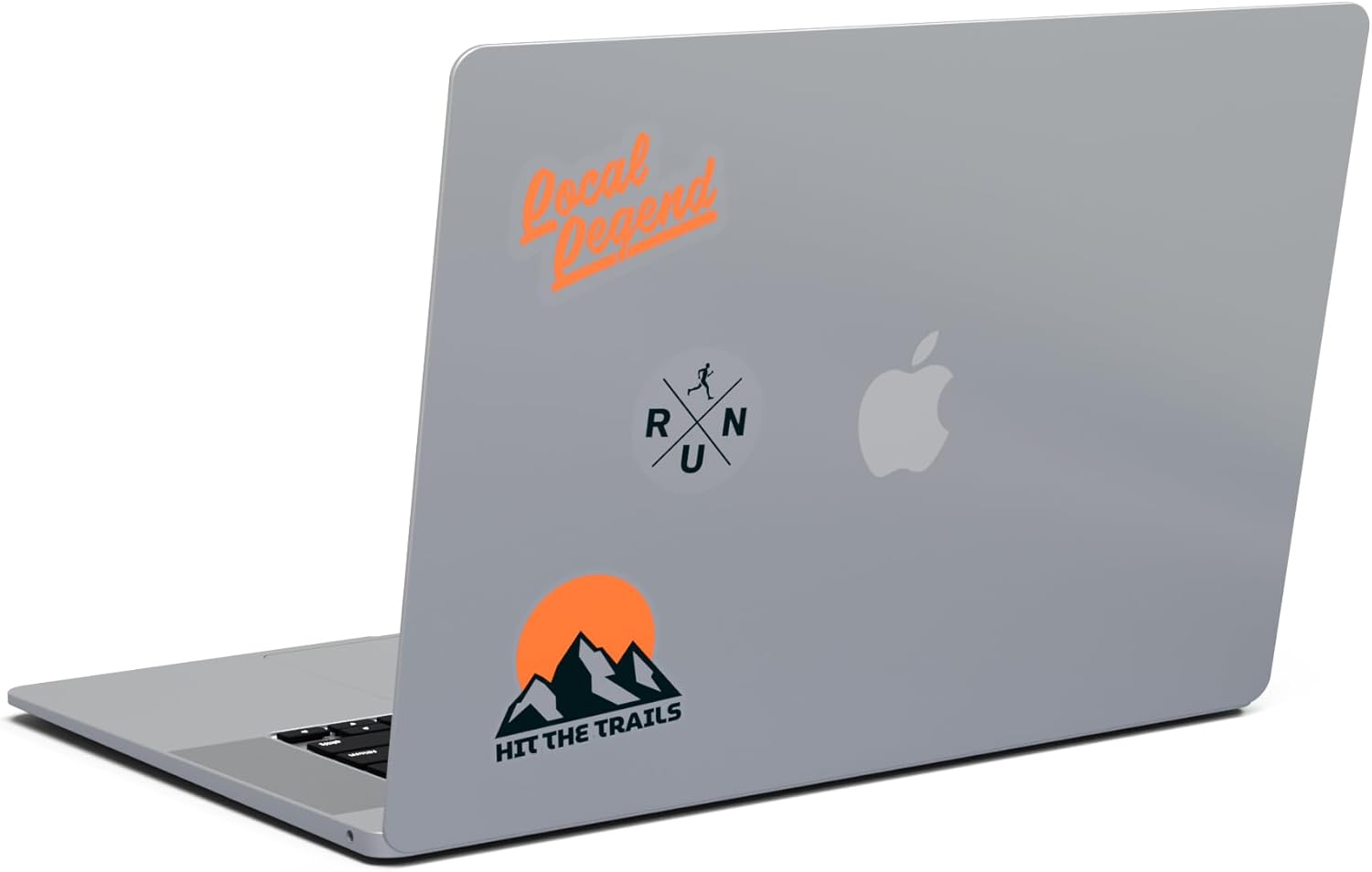 34 Pack Running Stickers for Water Bottles & Laptops – The Perfect Running Club Gift for Cross Country Runners, Marathon Enthusiasts, and Runner Girls – Fun Track and XC