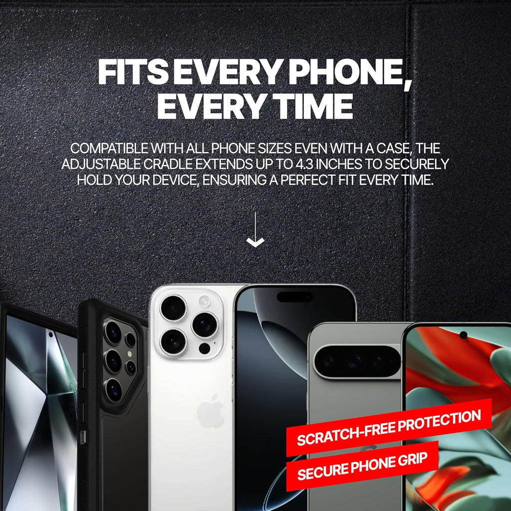 Magnetic Phone Holder for Gym – Essential Gym Rats Stuff – Magnetic Tripod for iPhone and Magnet Phone Mount– Home Workout Accessories and Gear