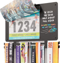 Medal Hanger Display for Runners, Marathon Medal Holder Display Wall Hanger and Race Bib Boards Holder with Chalkboard Marker - Holds up to 50 Medals, 40 Race Bibs