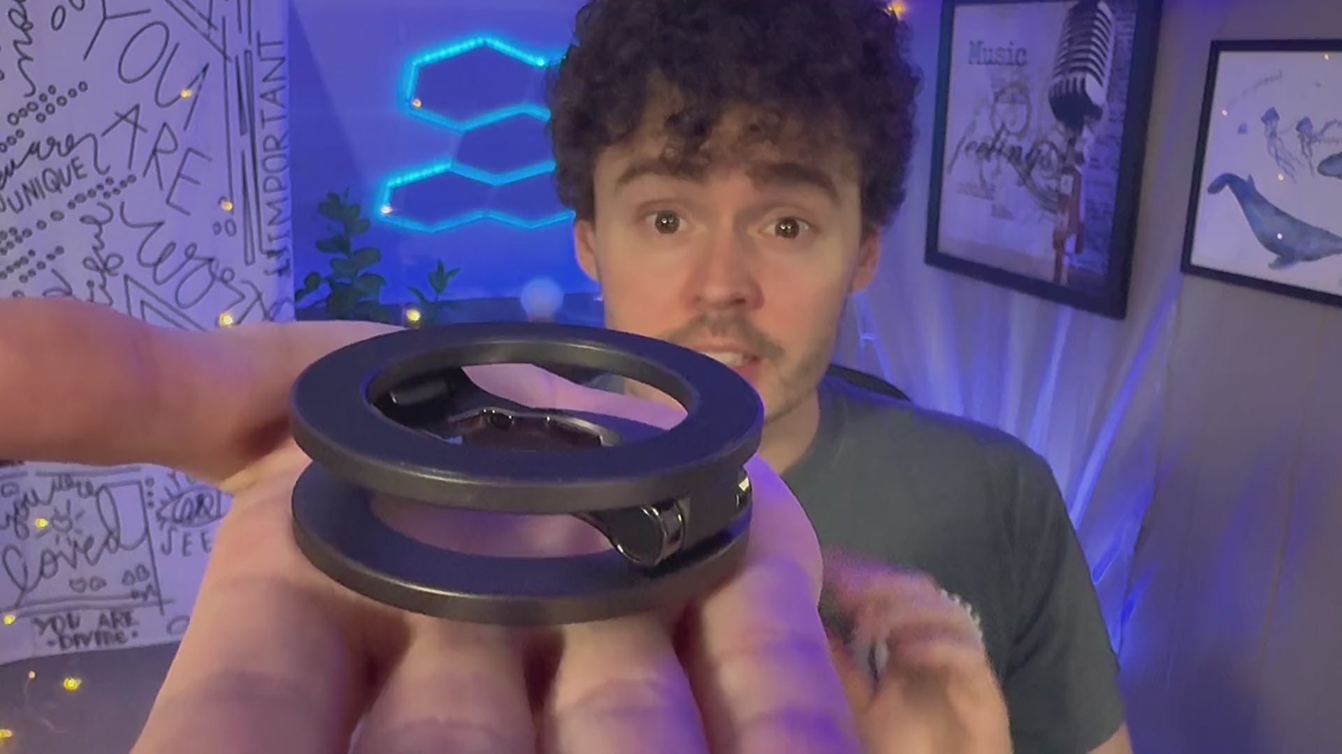 Thick Dual Magnetic Phone Grip & Desk Stand for MagSafe & Android | BLAUBECK