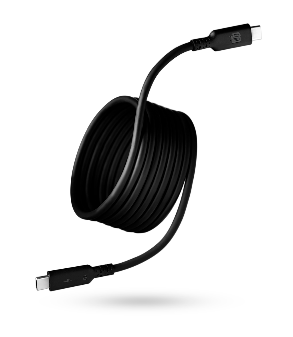 USB C Cable 100W 6.6ft TPE Cord USB C to USB C Fast Charge 5A 20V